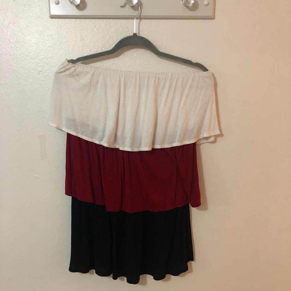 Strapless dress